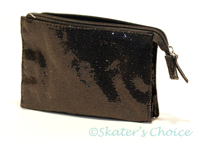 Sparkle Make Up Bags Black, Bronze, Silver - Click Image to Close